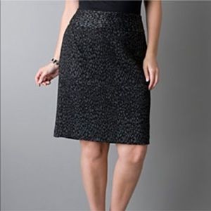 Lane Bryant Leopard Print Skirt 16